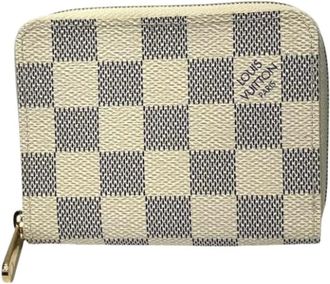 Louis Vuitton Pre-owned Damier Azur Wallet - - Pre-owned - Donna - Beige - ONE SIZE