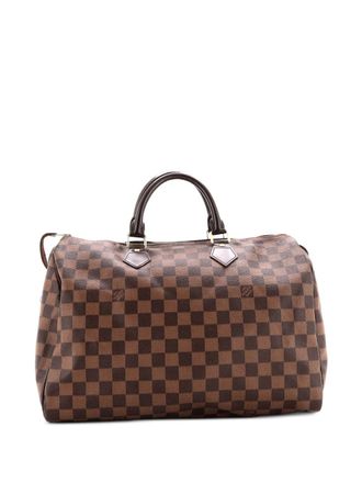 Louis Vuitton Speedy Handbag Damier 35 satchel - Marrone