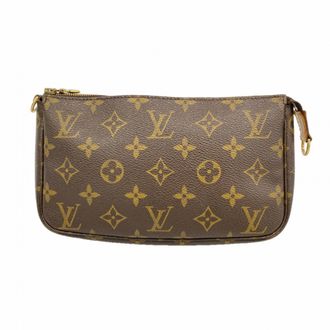 Louis Vuitton Brown Pouch (Pre-Owned)