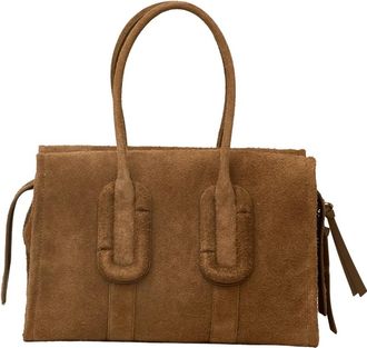 Marc Jacobs Babe City Tote - Dames - Shoppers - Bruin - ONE Size - Leer - Tassen