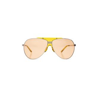 The Attico Sunglasses, female, Yellow, Size: ONE SIZE Amelia sunglasses