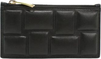Bottega Veneta Pre-owned Portemonnee - unisex - Vintage Accessoires - Zwart - ONE Size - Leer - Vintage