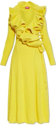 Diesel Mujer, Vestidos, Amarillo, Talla: XS