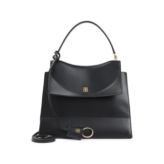 Balenciaga Black Nano Leather Shoulder Bag-Donna