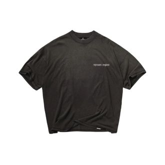 Represent Represent, Heren, Tops, Grijs, Maat: M Katoen