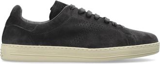 Tom Ford Schoenen, Heren, Grijs, 43 EU, Katoen, Suede Warwick Sneaker
