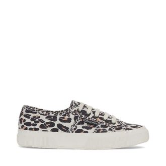 Superga 2750 Light Leopard Print Womens Canvas Trainers