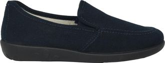 Rohde Ballerup Huispantoffel - Dames - Loafers - Blauw - 42 EU - Wol - Schoenen