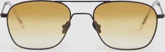 Monokel Eyewear monokel - Aviator Style Sunes, Yellow