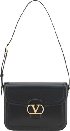 Valentino Garavani Stud Leren Schoudertas - Dames - Schoudertassen - Zwart - ONE Size - Leer - Tassen
