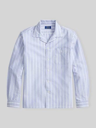 Polo Ralph Lauren Regular Fit Freizeithemd aus reiner Baumwolle in Royal, Gr&ouml;&szlig;e XXL