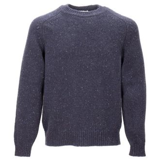 S&auml;tila Dagsn&auml;s Sweater Wollpullover f&uuml;r Herren | grau/blau