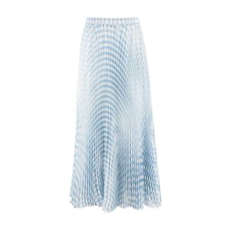 Ermanno Scervino Midi Skirts, female, Multicolor, Size: 2XS Pleated Midi Skirt