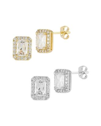 Sphera Milano Plated Cz Earrings