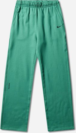 Nike Men s NOCTA Open Hem Fleece Pants Neptune Green
