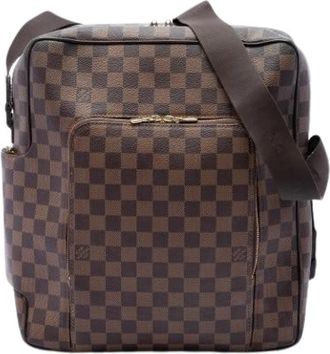 Louis Vuitton Pre-owned Olav GM Cross Body Bag - Dames - Vintage Schoudertas - Bruin - ONE Size - Vintage