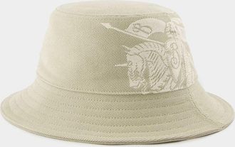 Burberry Ekd Twill Bucket Hoed
