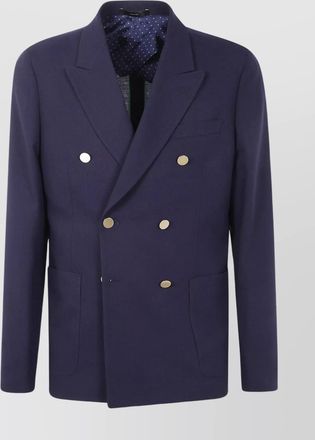 Paul Smith mens jacket double-breasted flap pockets