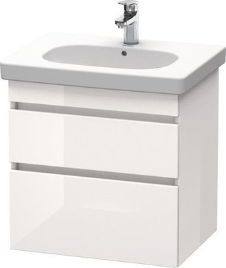 Duravit Duravit - Durastyle Meuble Sous-lavabo Suspendu 6483, 2 Tiroirs