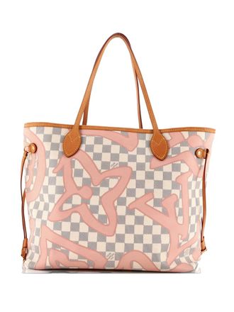 Louis Vuitton Neverfull NM Limited Edition Damier Tahitienne MM tote bag - Roze