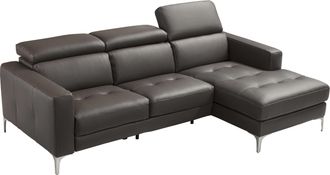 Egoitaliano Ecksofa »Matt, erstklassiger Sitzkomfort, aufwendige Detailverarbeitung, L-Form« mit verstellbaren Kopfteilen zum Relaxen