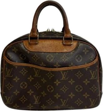 Louis Vuitton Pre-owned Handbags, female, Brown, Size: ONE SIZE Pre-owned Vintage Leather Handbag