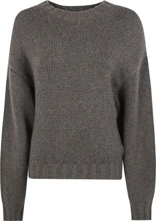 Khaite Cashmere Truien - Dames - Cashmere truien - Grijs - S - Truien & Vesten