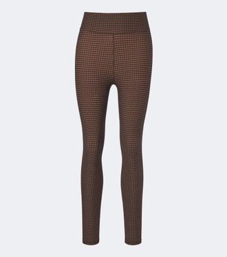 The Upside Leggings Zinnia con pata de gallo