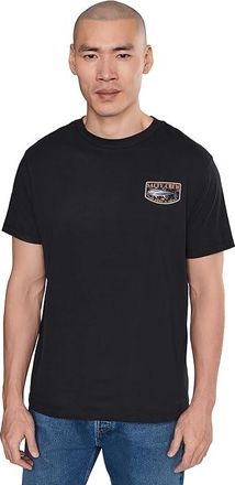 Salty Crew Big Blue Fill Short Sleeve Mens T Shirt Black : 2XL, Cotton