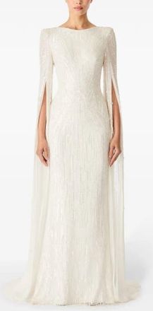 Jenny Packham Chrisina Dress in Ivory at Nordstrom, Size 12 Uk