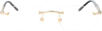 Montblanc Montblanc - Mb0444O Optisch Montuur - Heren - Accessoires - Geel - Maat: 54 MM