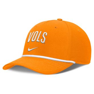 Nike Tennessee Primetime Rise Campus Nike Mens College Adjustable Hat in Orange | NC9687FUTN-SJM