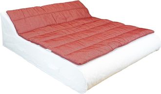 MX HOME Cubrecama para div&aacute;n de 2 plazas - Rojo