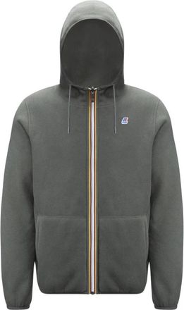 K-Way Omkeerbaar Polar Fleece Jack - Heren - Zomerjassen - Grijs - 2XL - Jassen