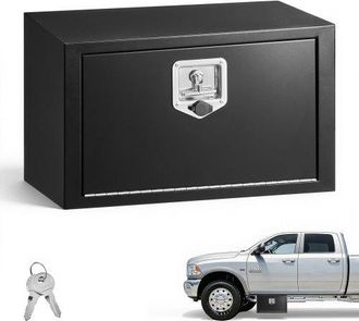 OEM Caja De Almacenaje Para Cami&oacute;n 609x305x356 Mm, Caja De Herramientas De Acero Con Cerradura Y Llaves, Para Debajo De Carrocer&iacute;a Del Cami&oacute;n, Con Asa En 