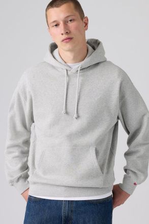 Levi's Authentic Pullover Hoodie - Hombre - 2XL - Grey / Light Gray Heather