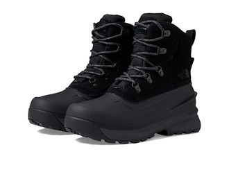 The North Face Chilkat V Lace Waterproof Mens Shoes TNF Black/Asphalt Grey : 10.5 D - Medium, Synthetic/Leather