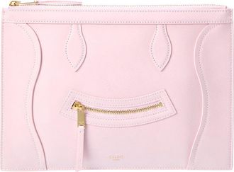 Celine Celine Medium Leather Pouch