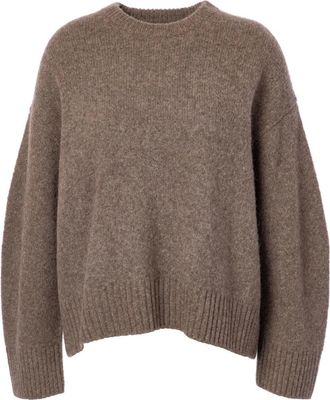 Jcsophie Ronde hals gebreid - Dames - Ronde hals truien - Bruin - L - Denim - Truien & Vesten