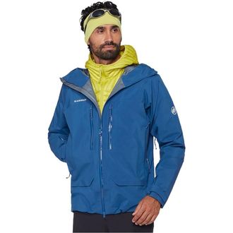 Mammut Crater Pro Hs Hooded Jacket - Mens in Tschiel at Nordstrom, Size Medium