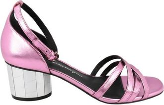 Ferragamo Mirrored 60Mm Heel Sandals