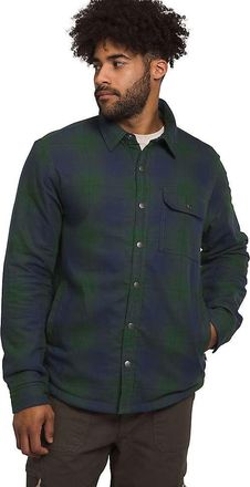 The North Face Campshire Shirt Mens Green Long Sleeve Button-Up GBO55