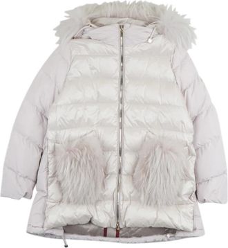 DIEGO M Down Jassen - Dames - Winterjassen - Grijs - XL - Jassen