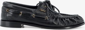 Saint Laurent Mocassini Le Loafer Bateau in pelle - SAINT LAURENT - gender_Man