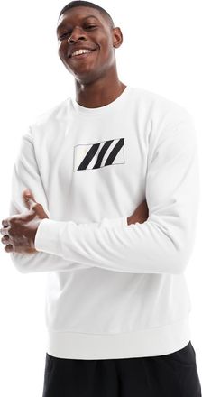 adidas adidas Football - Copa - Felpa bianca con stampa-Bianco