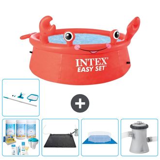 Intex Piscina Easy Set Redonda - Cangrejo - 183x51 Cm - 7-piezas S20104