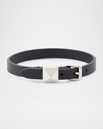 Valentino Garavani Rockstud Leather Bracelet