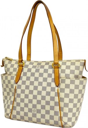 Louis Vuitton White Tote Bag (Pre-Owned)