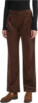 La Petite Francaise Donna, Pantaloni, Marrone, M, new