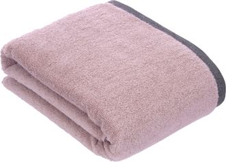 Bugatti Badetuch »Prato« Uni Farben, mit melierter Optik im Saum